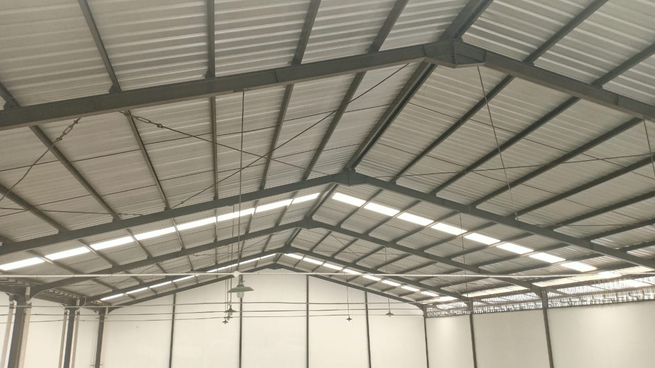 Zincalume Roof Look of Jatim Depo Estate Warehouse, Warehouse at Sidoarjo East Java